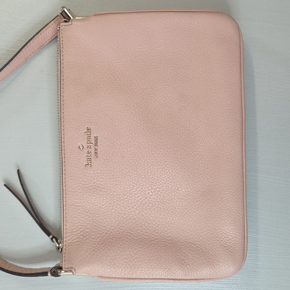 Kate Spade Jackson Leather Triple Gusset Crossbody - Picture 2 of 16